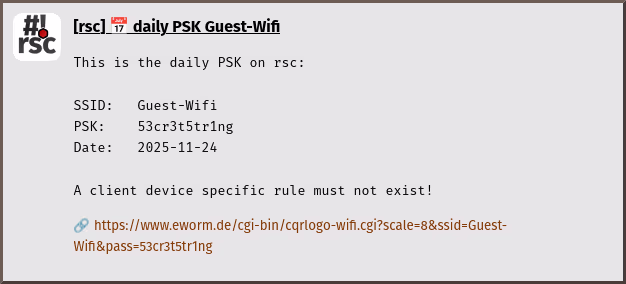 daily-psk notification