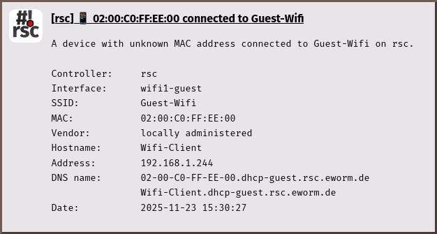 collect-wireless-mac notification