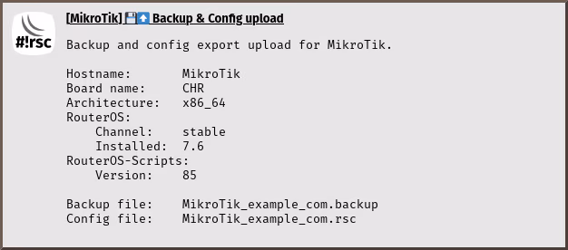 backup-upload notification