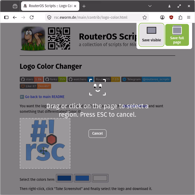 Screenshot Browser 02