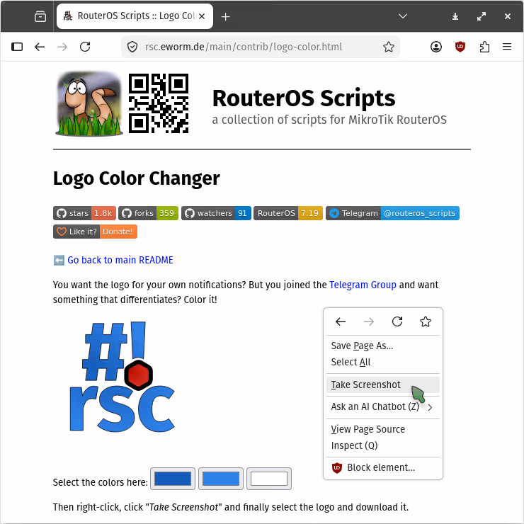 Screenshot Browser 01