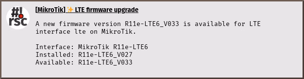 check-lte-firmware-upgrade notification